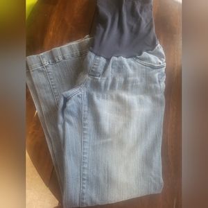 Motherhood oh baby maternity wide leg jeans NWOT